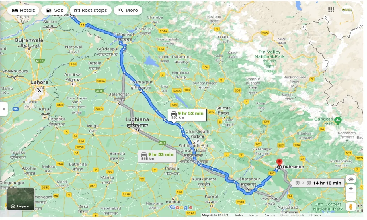 jammu-to-dehradun-round-trip