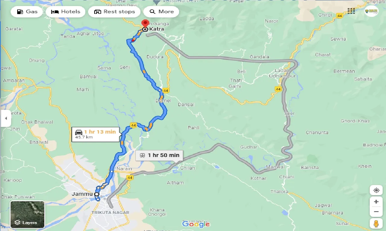 jammu-to-katra-one-way