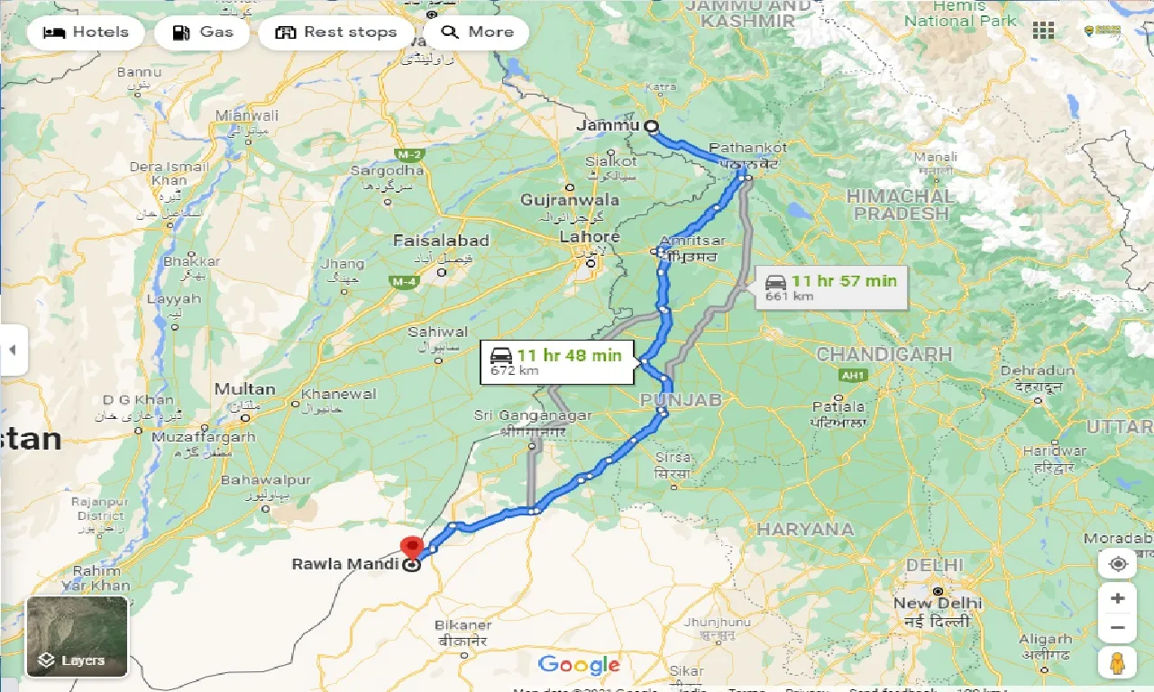 jammu-to-rawla-mandi-one-way