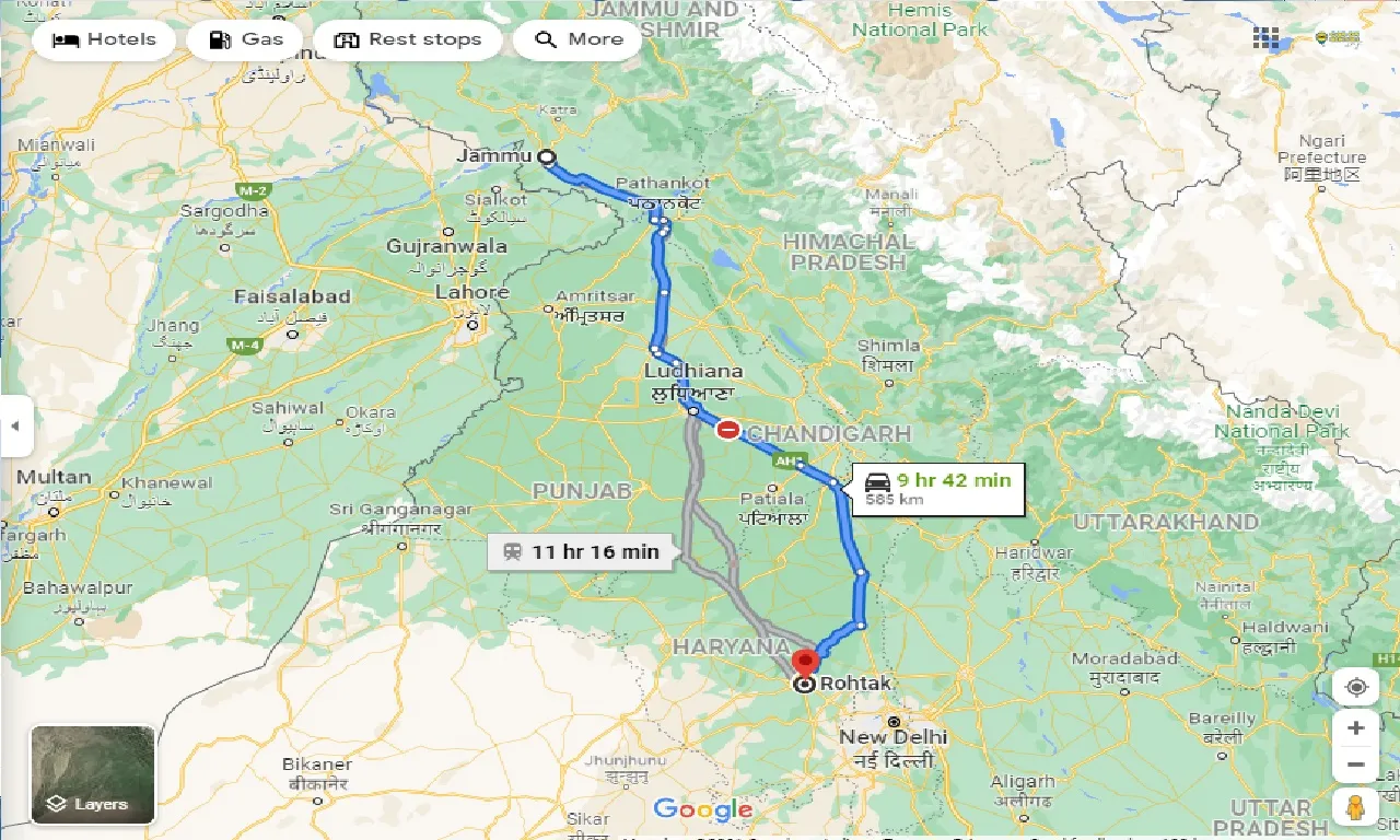 jammu-to-rohtak-one-way