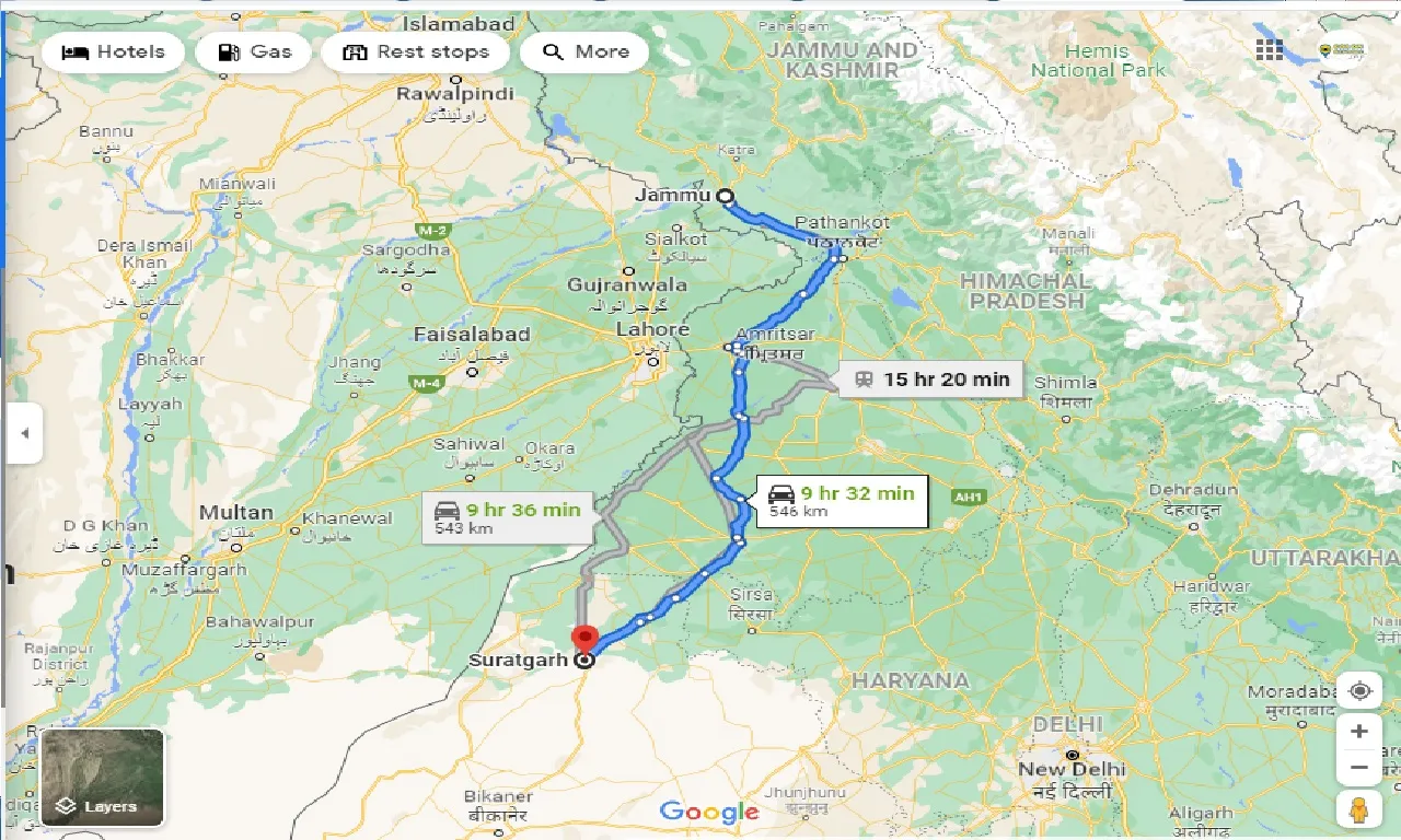 jammu-to-suratgarh-one-way