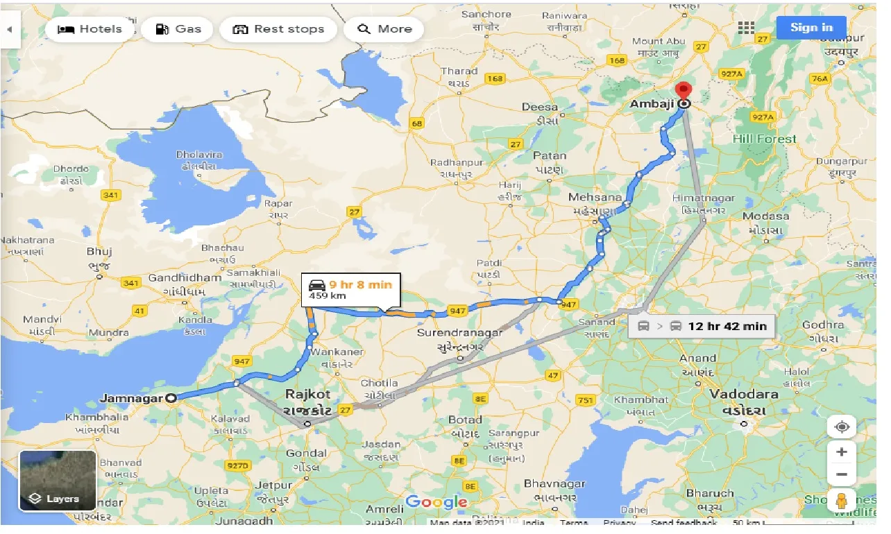 jamnagar-to-ambaji-taxi