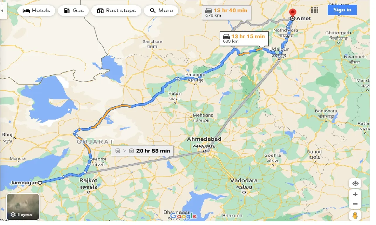 jamnagar-to-amet-taxi