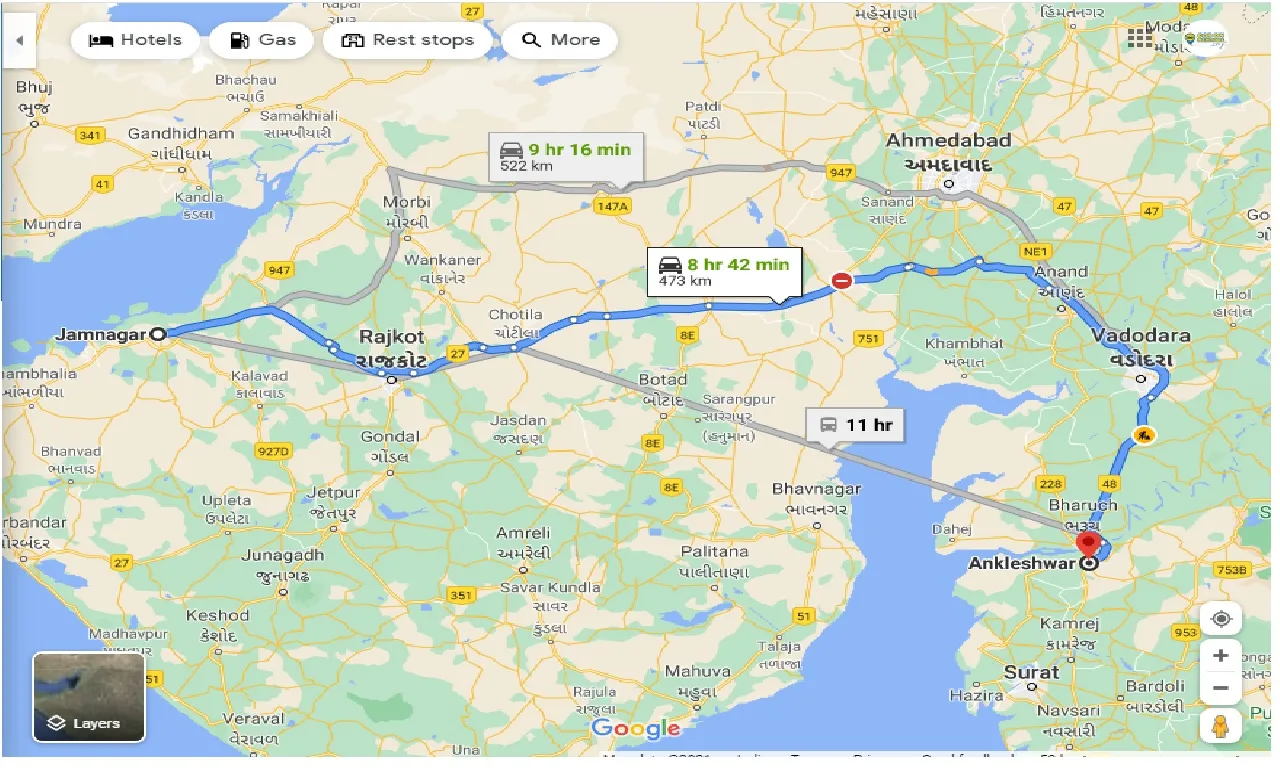 jamnagar-to-ankleshwar-one-way