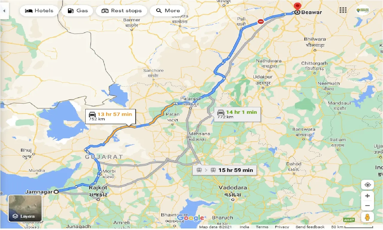 jamnagar-to-beawar-one-way
