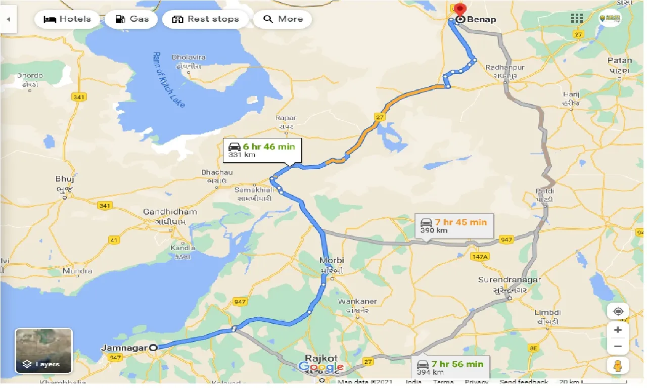 jamnagar-to-benap-one-way