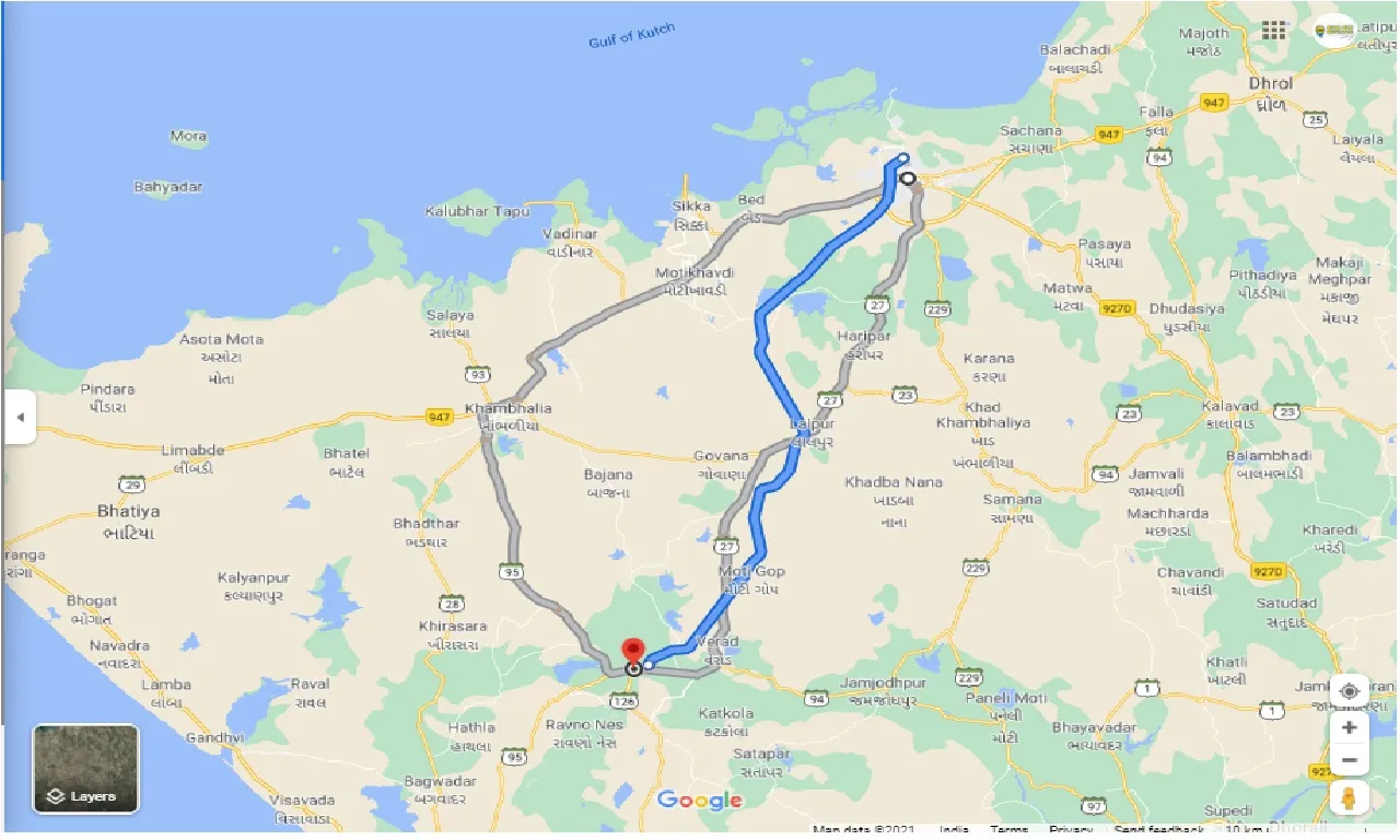 jamnagar-to-bhanvad-round-trip