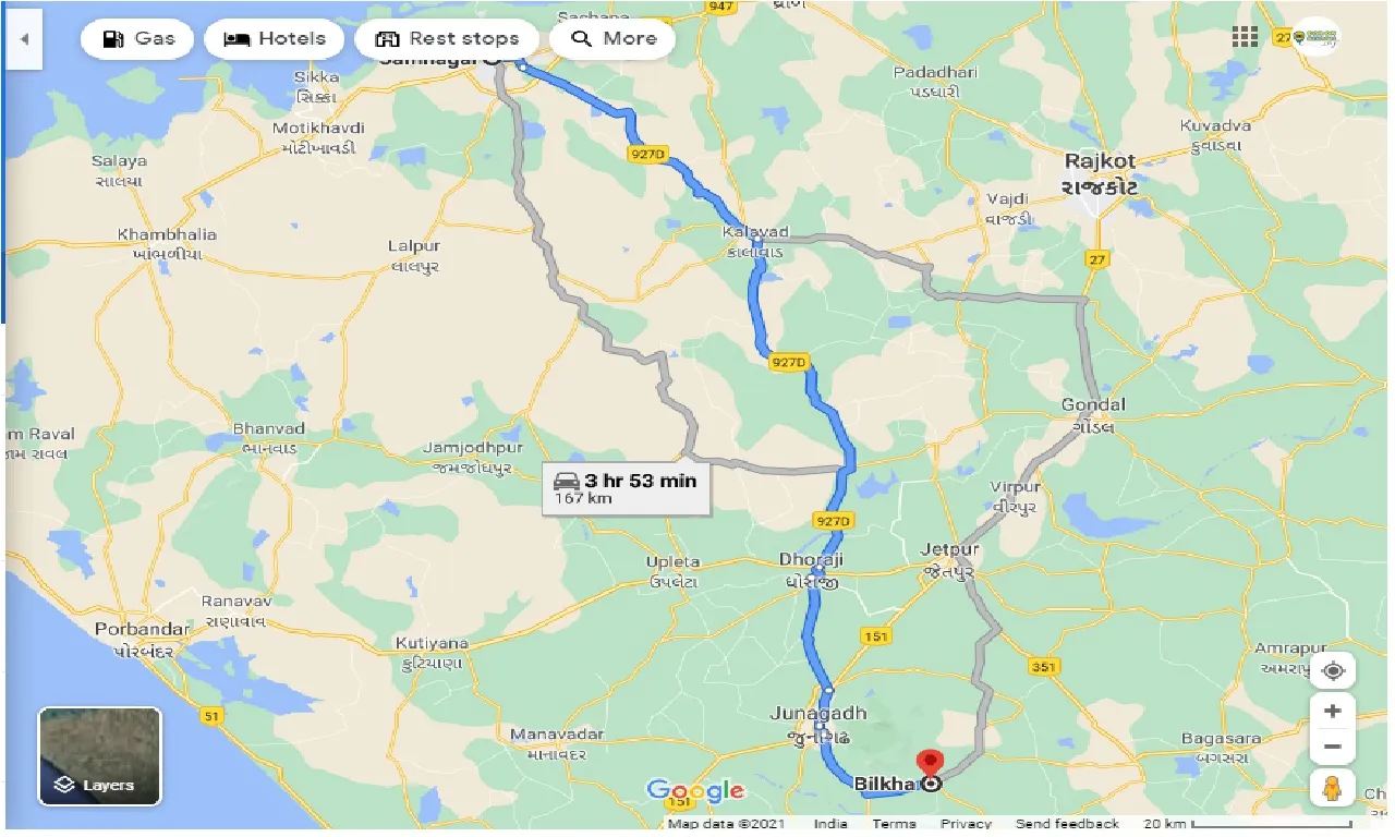 jamnagar-to-bikha-taxi