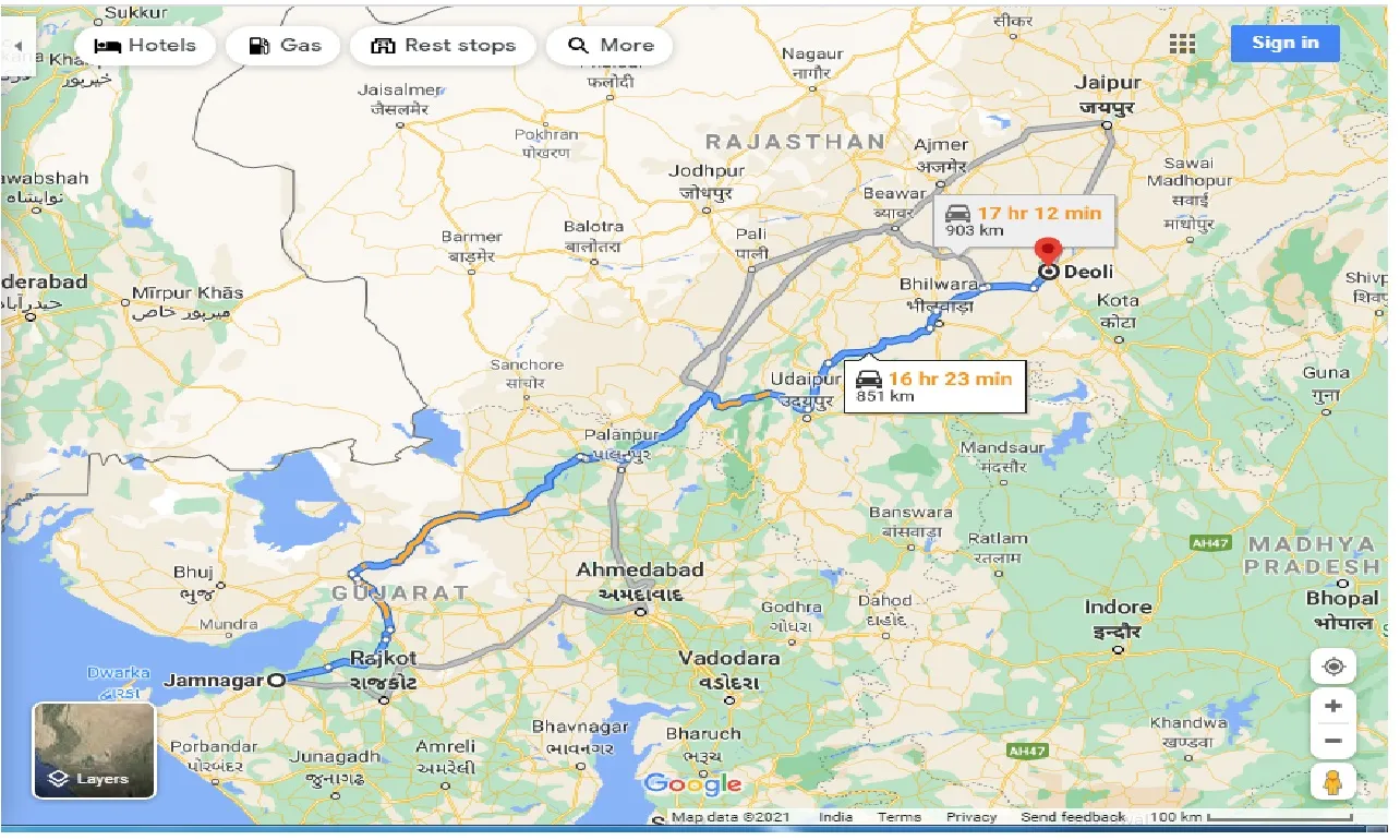 jamnagar-to-deoli-one-way