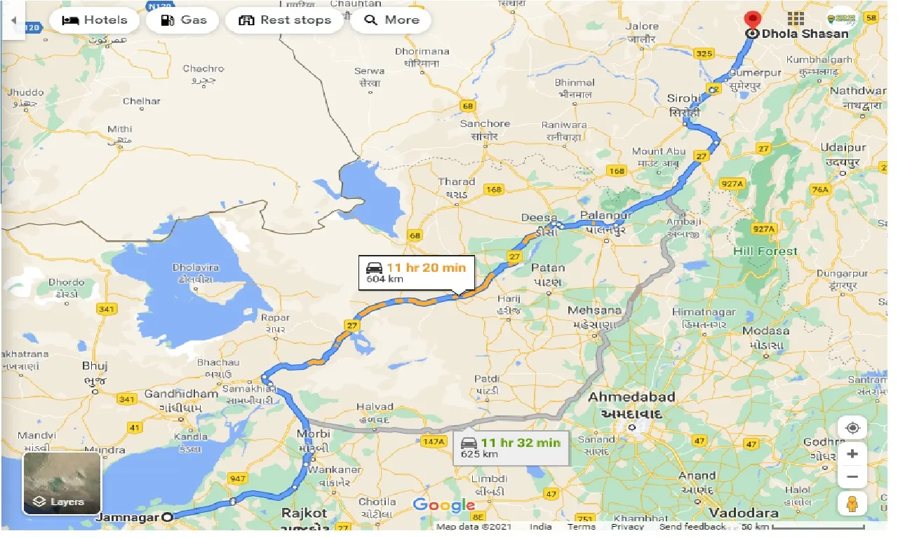 jamnagar-to-dhola-one-way