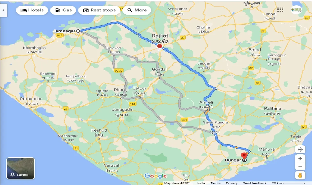 jamnagar-to-dungar-one-way