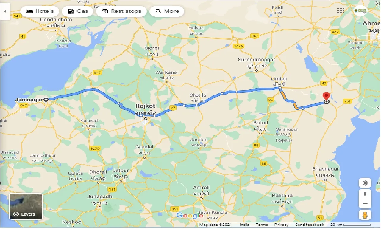 jamnagar-to-fedara-one-way