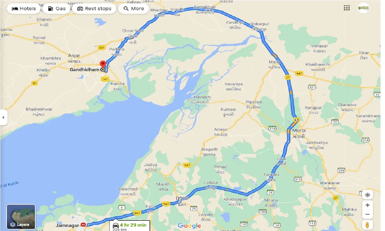 jamnagar-to-gandhidham-round-trip