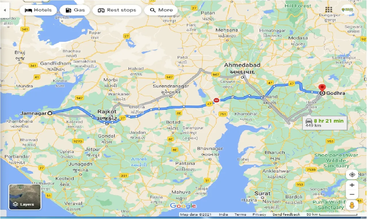 jamnagar-to-godhra-one-way