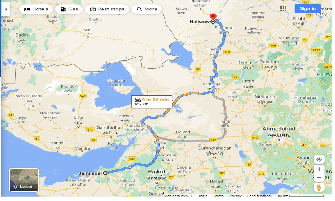 jamnagar-to-haliwaw-taxi