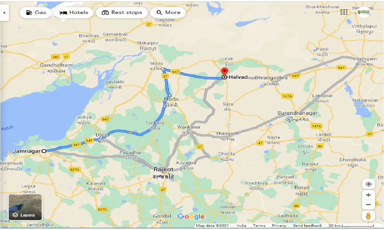 jamnagar-to-halvad-taxi