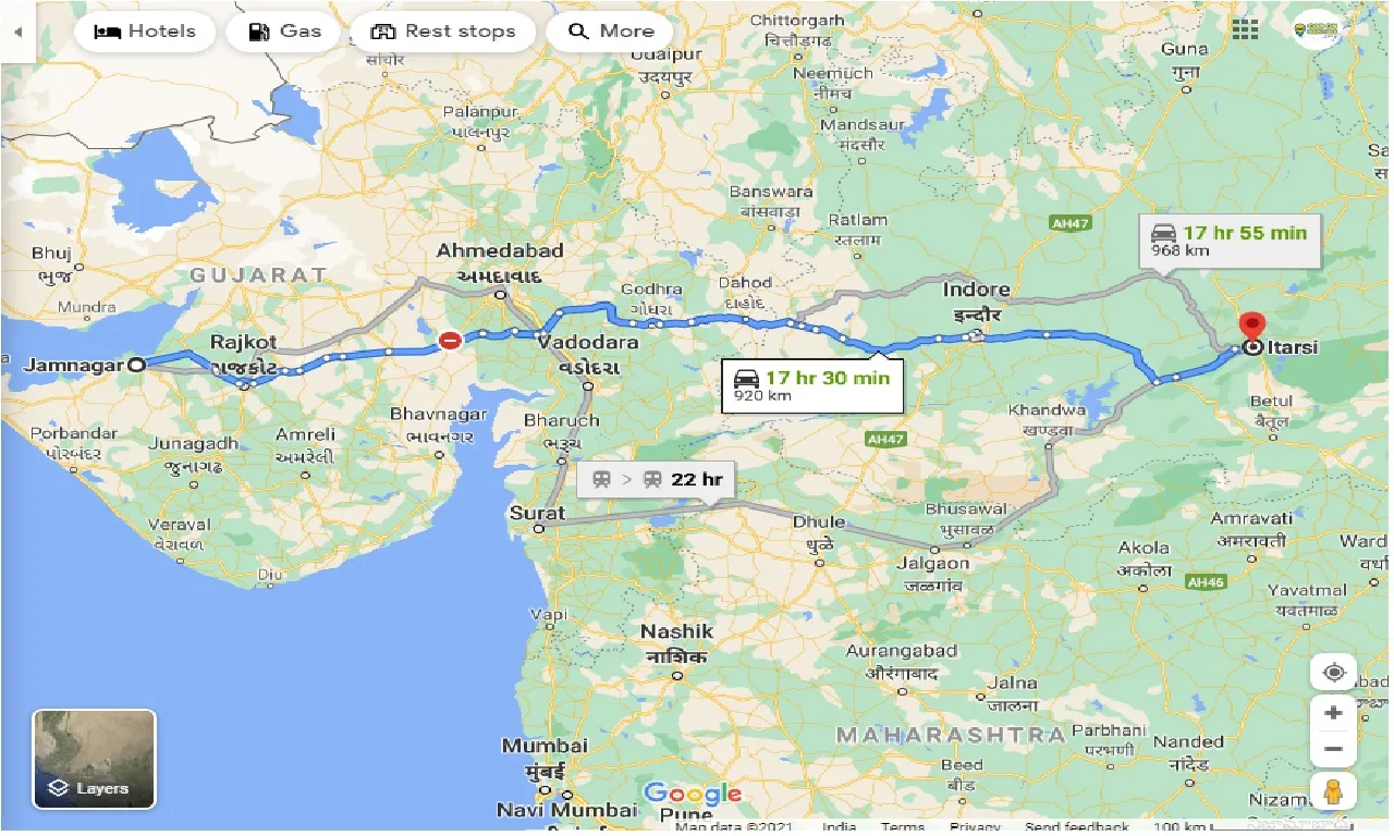 jamnagar-to-itarsi-one-way
