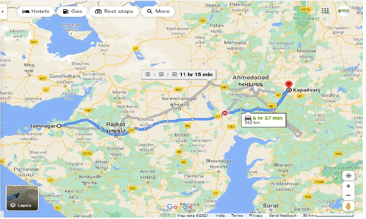jamnagar-to-kapadvanj-taxi