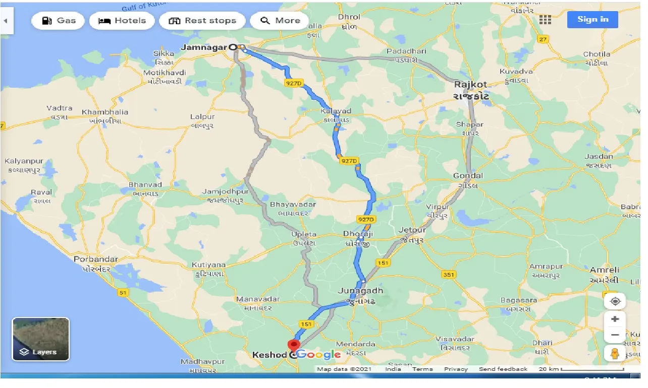 jamnagar-to-keshod-taxi