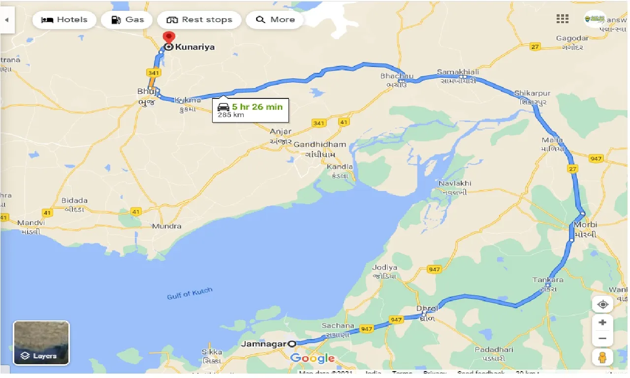 jamnagar-to-kunariya-one-way