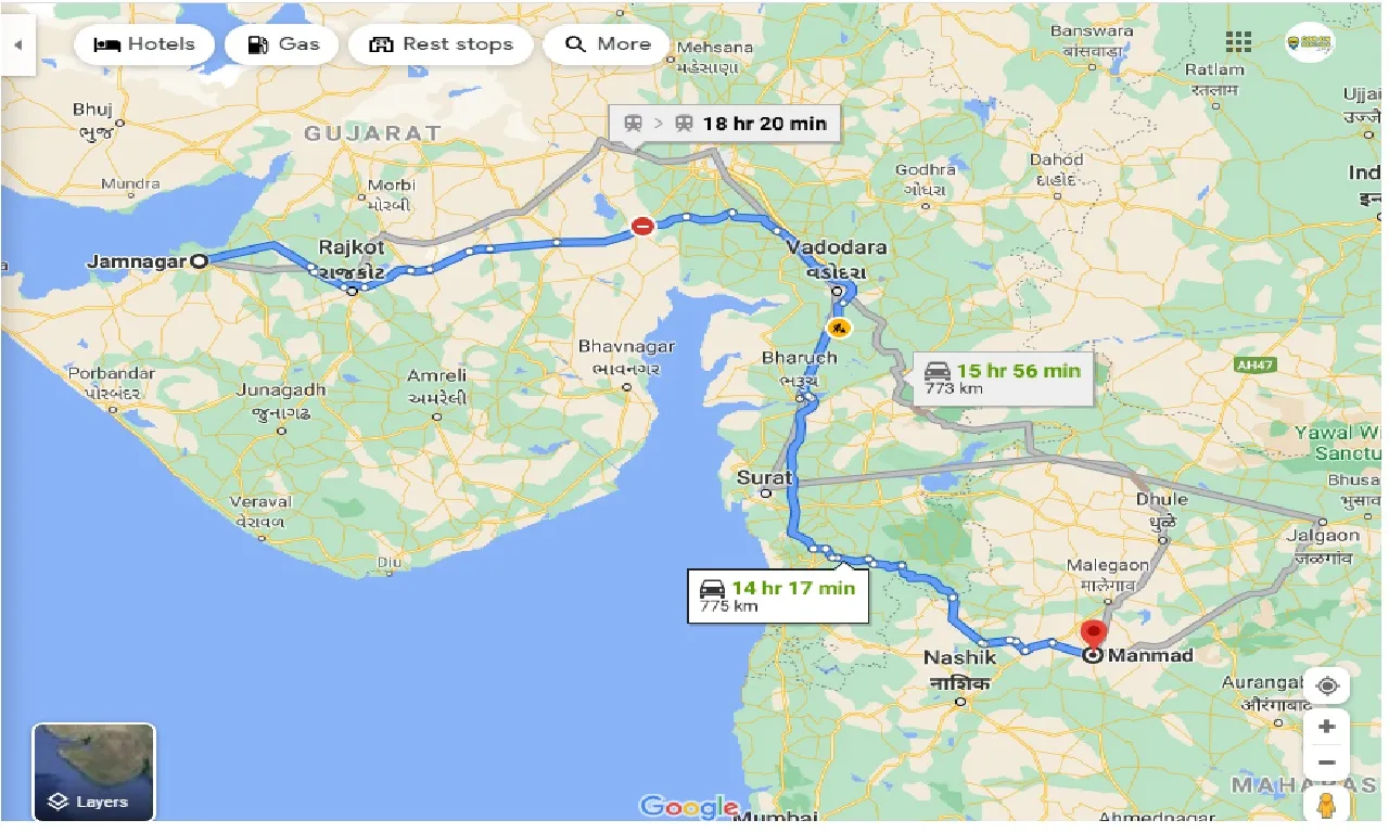 jamnagar-to-manmad-taxi