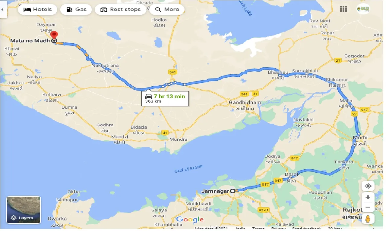 jamnagar-to-mata-no-madh-taxi