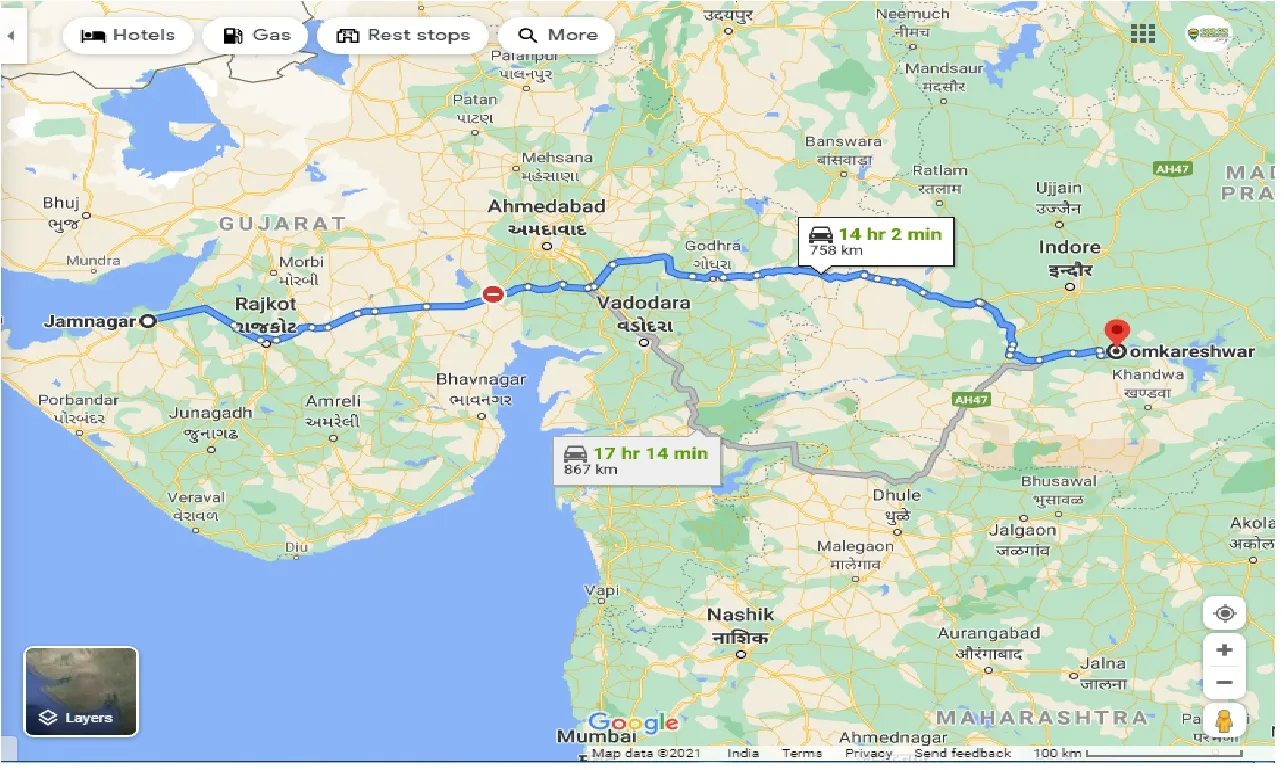 jamnagar-to-omkareshwar-taxi