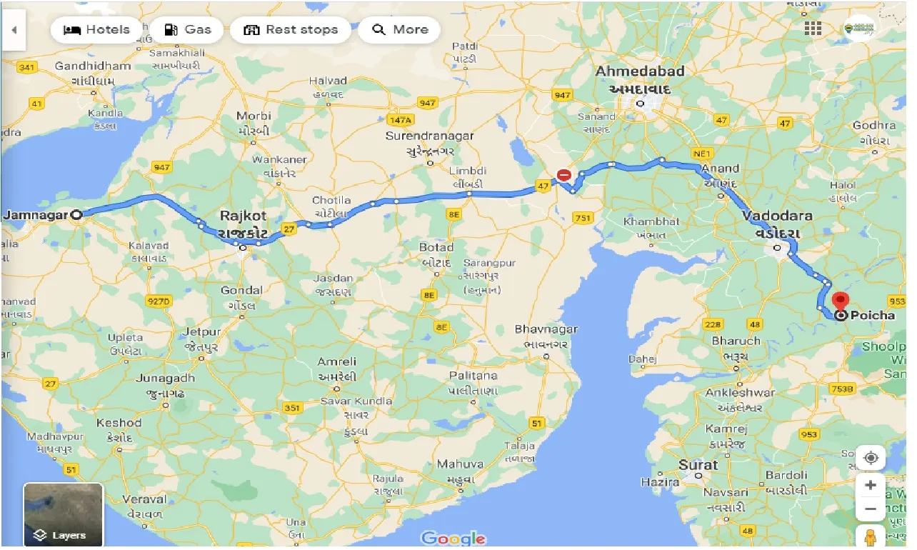 jamnagar-to-poicha-taxi