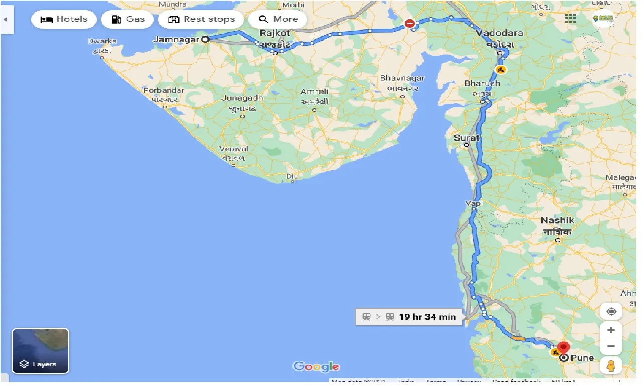 jamnagar-to-pune-taxi