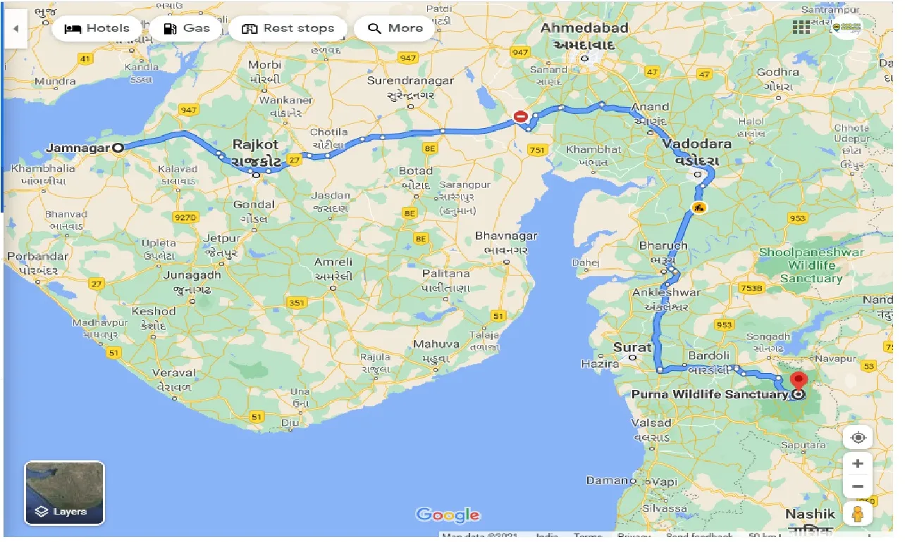 jamnagar-to-purna-wildlife-sanctuary-taxi