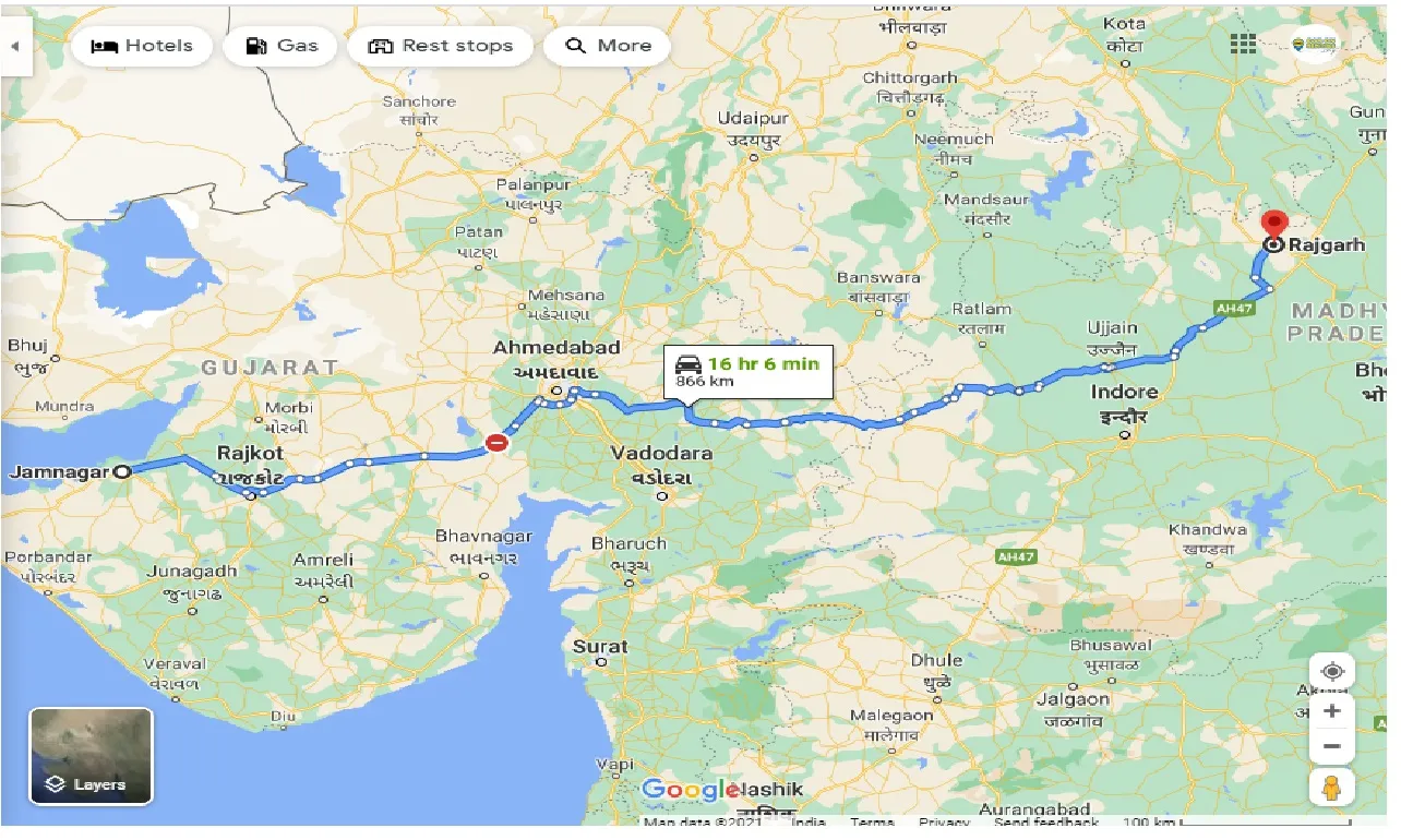 jamnagar-to-rajgarh-one-way