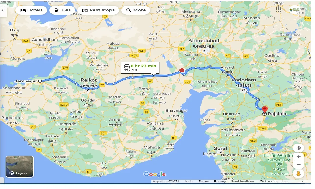 jamnagar-to-rajpipla-one-way