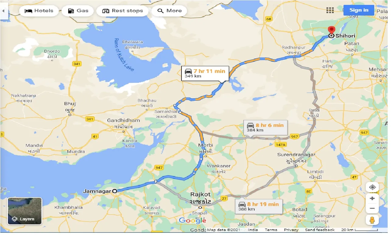 jamnagar-to-shihori-one-way