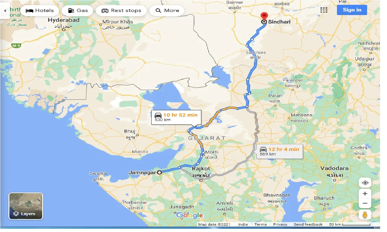 jamnagar-to-sindhari-taxi