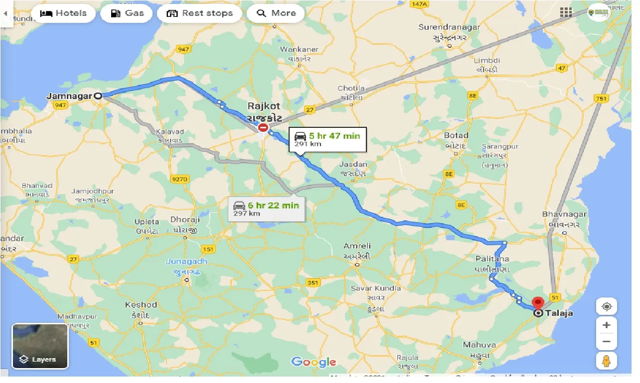 jamnagar-to-talaja-one-way