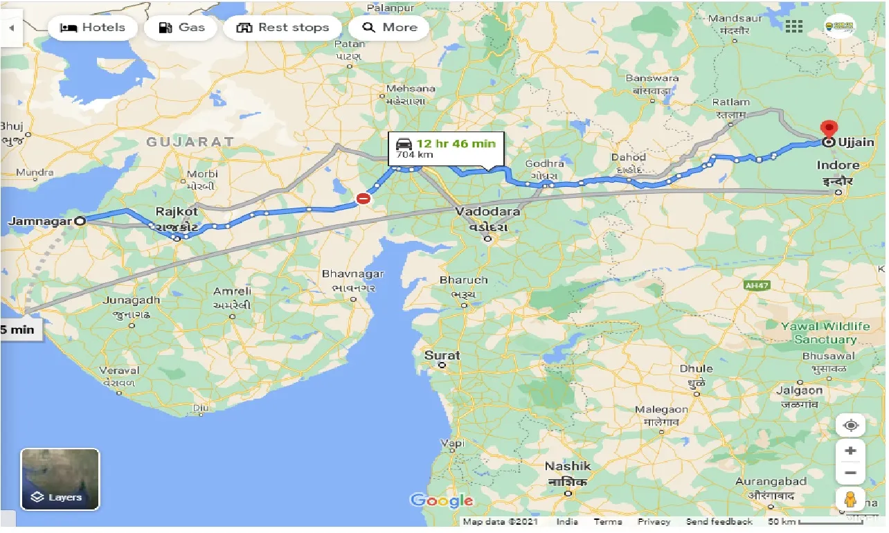 jamnagar-to-ujjain-taxi