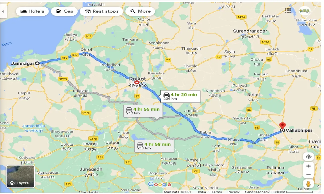 jamnagar-to-vallabhipur-taxi