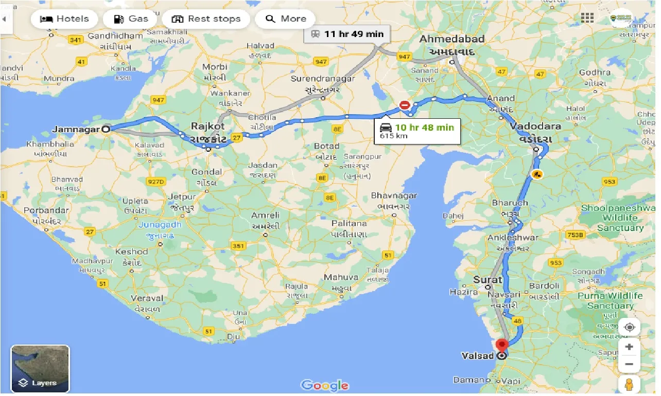 jamnagar-to-valsad-one-way