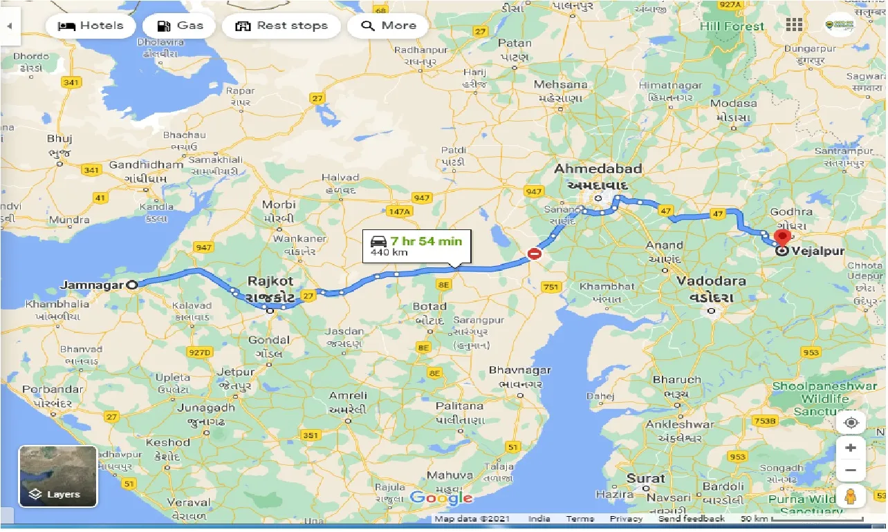 jamnagar-to-vejalpur-taxi