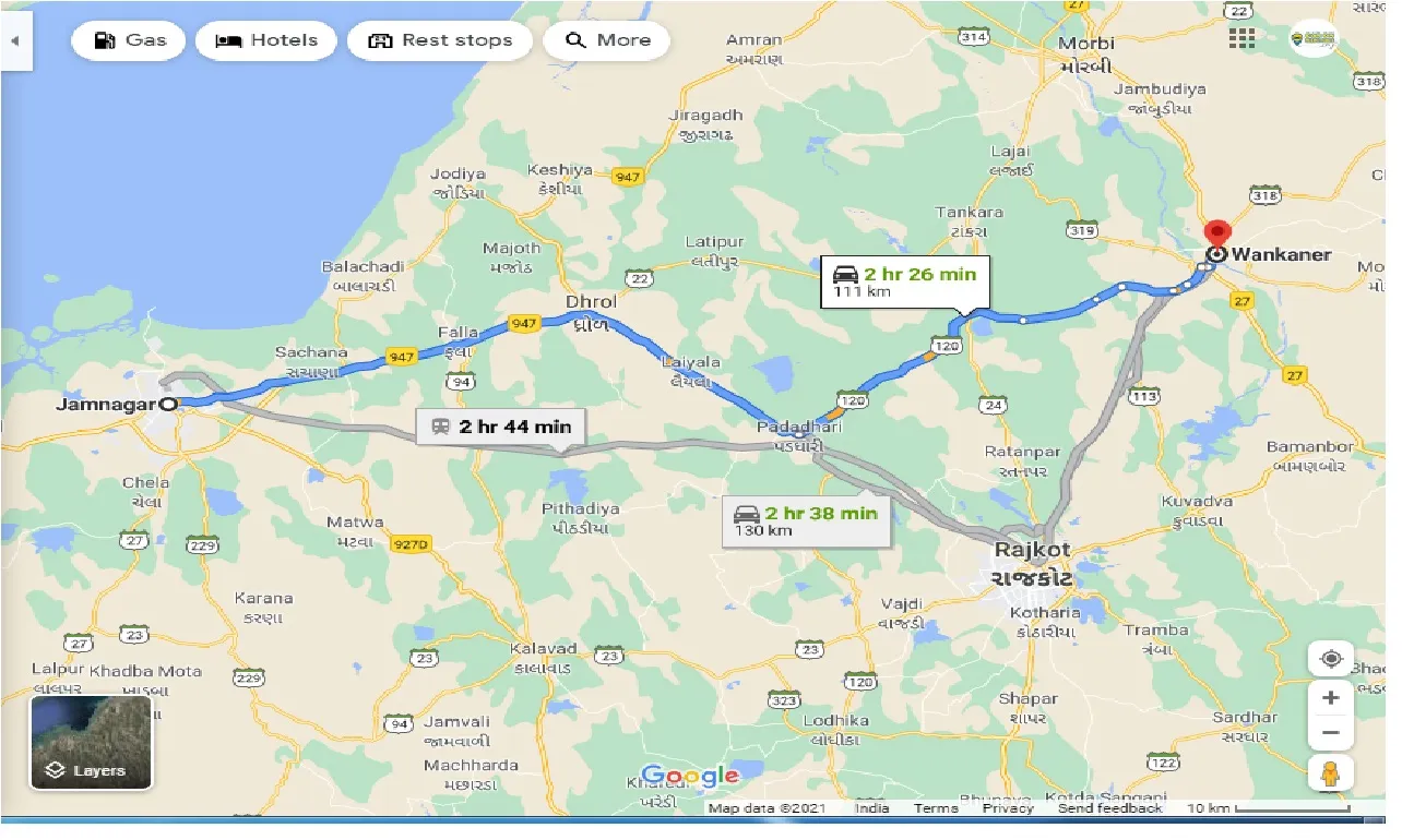 jamnagar-to-wankaner-one-way