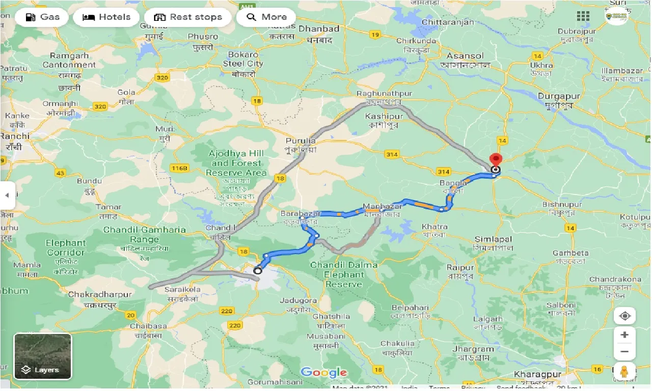 jamshedpur-to-bankura-outstation