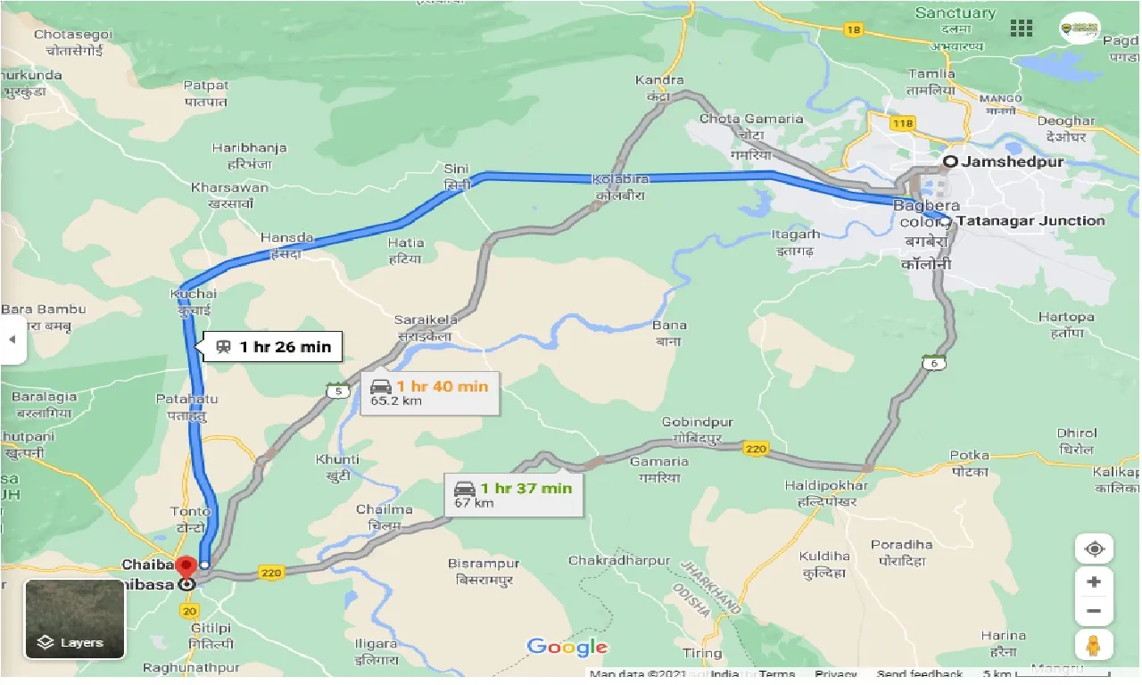 jamshedpur-to-chaibasa-outstation