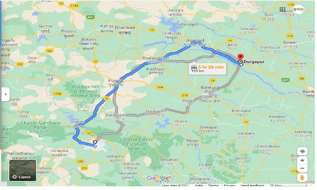 jamshedpur-to-durgapur-outstation
