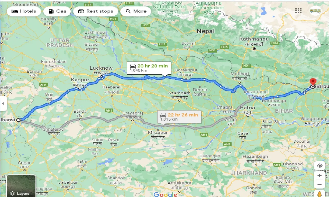 jhansi-to-birpur-taxi