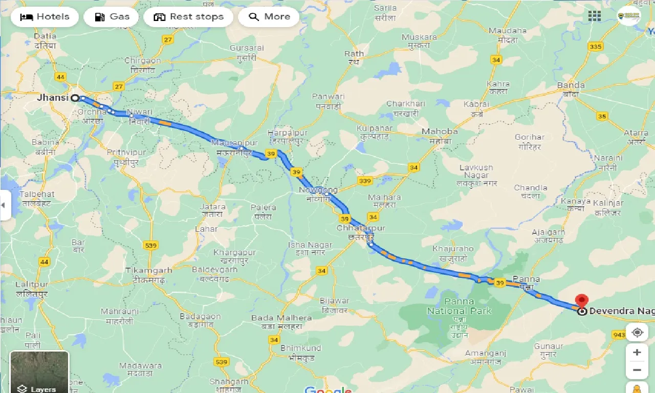 jhansi-to-devendra-nagar-taxi