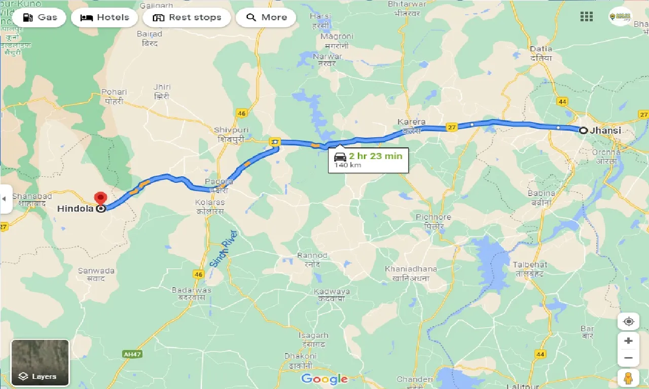 jhansi-to-hindola-taxi
