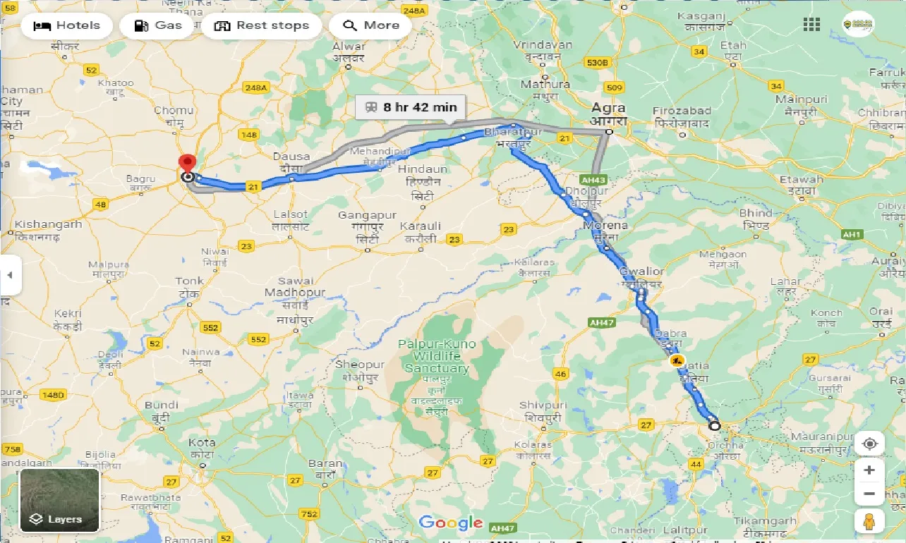 jhansi-to-jaipur-round-trip