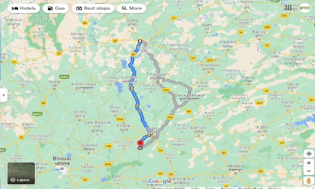 jhansi-to-jaisinagar-taxi