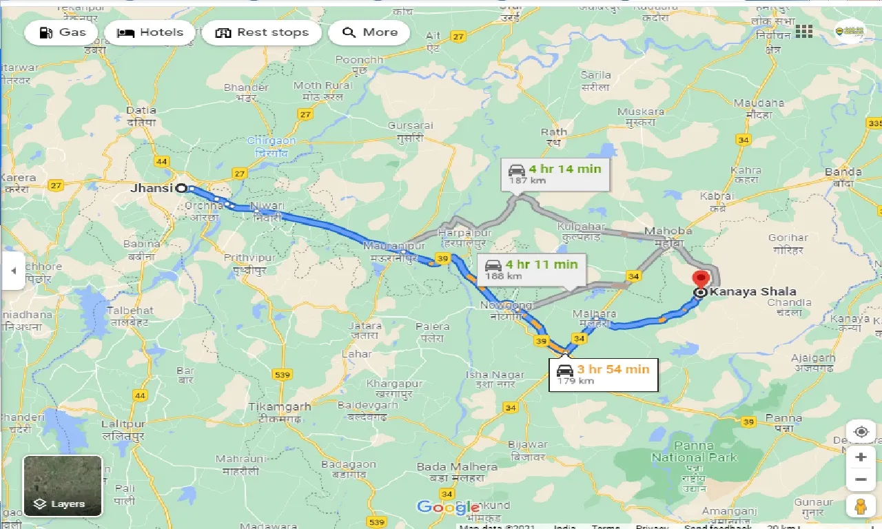 jhansi-to-kanaya-taxi