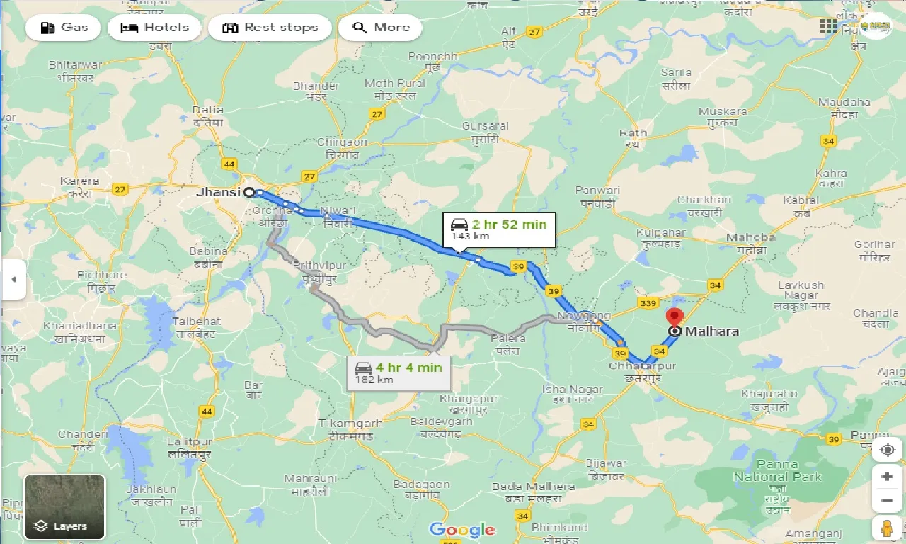jhansi-to-malhara-one-way